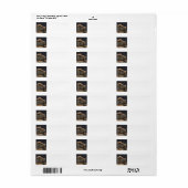 Treinstation van Detroit Etiket (Full Sheet)
