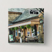 TREINSTATION VIERKANTE BUTTON 5,1 CM (Voorkant)