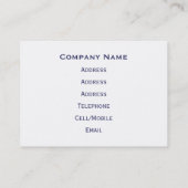 TREINSTATION VISITEKAARTJE (Achterkant)