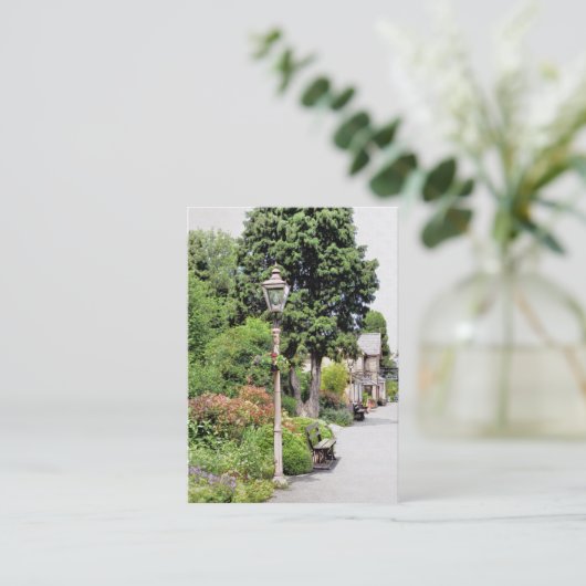 TREINSTATION VISITEKAARTJE (Staand voorkant)