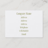 TREINSTATION VISITEKAARTJE (Achterkant)