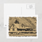 Treinstation voor wielspatten briefkaart (Voorkant / Achterkant)