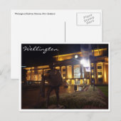 treinstation Wellington Briefkaart (Voorkant / Achterkant)