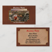 Treinstation - Wuppertal Suspension Railway 1913 Visitekaartje (Voorkant / Achterkant)