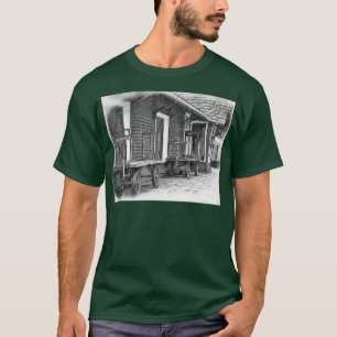 Treinstationplatform T-shirt