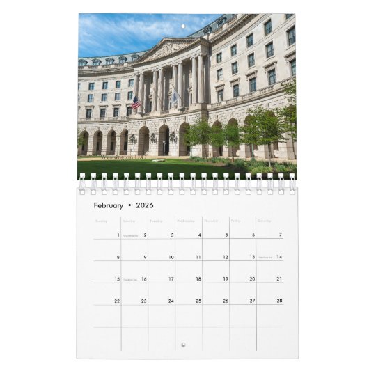 Treinstations van Amerika 2025 Kalender (Feb 2026)