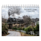 Treinstations van Amerika 2025 Kalender (Hoes)