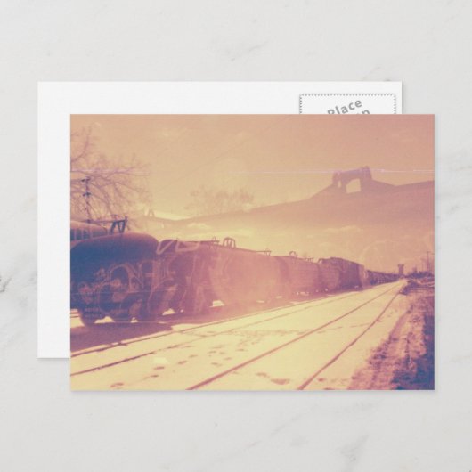 treinstel briefkaart (Voorkant / Achterkant)