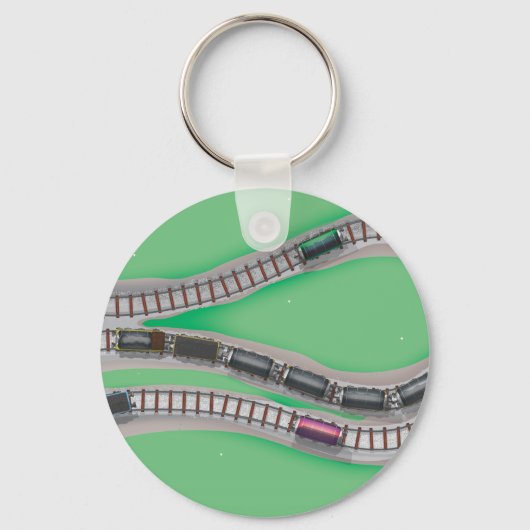 Treinstel Sleutelhanger (Voorkant)