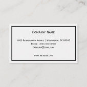 Treinstoomloopbrug Visitekaartje (Achterkant)