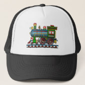 Treinstoommotor Choo-Petten Trucker Pet (Voorkant)