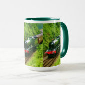 Treinstoomtrein voor trainspotters Art V Mok (Voorkant rechts)