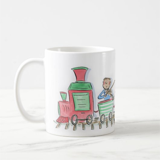 treinstrijkkwartet koffiemok (Links)