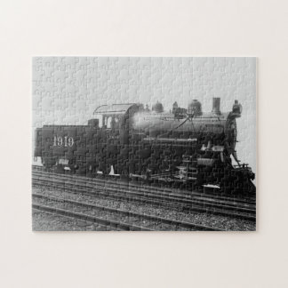 treinstroomrails volgen zwart wit legpuzzel