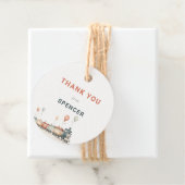  treinthema rond dank u Label (In situ)