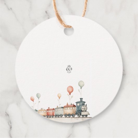  treinthema rond dank u Label (Achterkant)