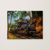 Treintractiemotor Legpuzzel (Horizontaal)