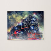 Treintractiemotor Legpuzzel (Horizontaal)