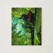 Treintractiemotor Legpuzzel (Verticaal)