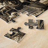 Treintractiemotor Legpuzzel (Zijkant)