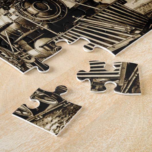 Treintractiemotor Legpuzzel (Zijkant)