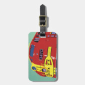 Treintrein Bagagelabel (Voorkant verticaal)