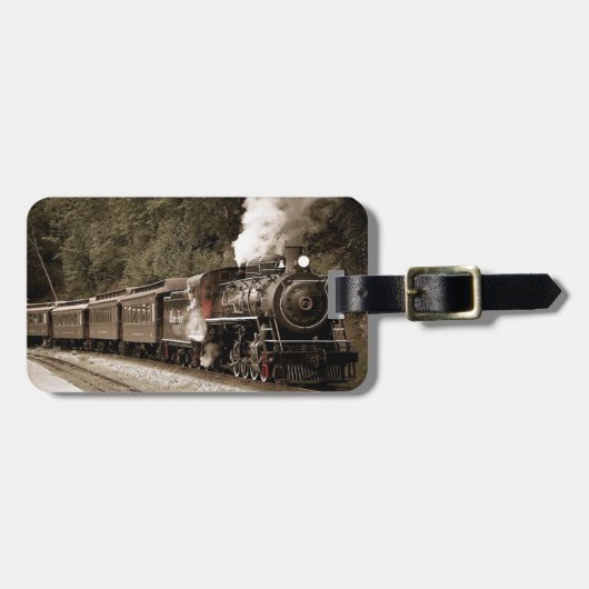 Treintrein Bagagelabel (Voorkant horizontaal)