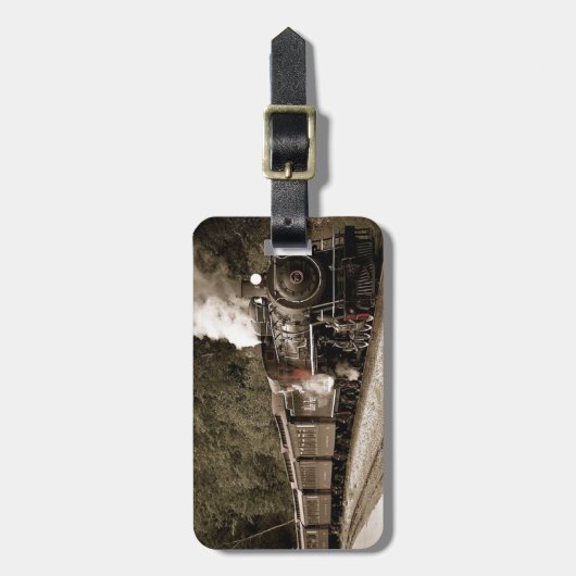 Treintrein Bagagelabel (Voorkant verticaal)