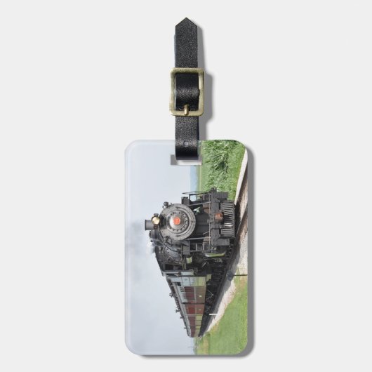 Treintrein Bagagelabel (Voorkant verticaal)