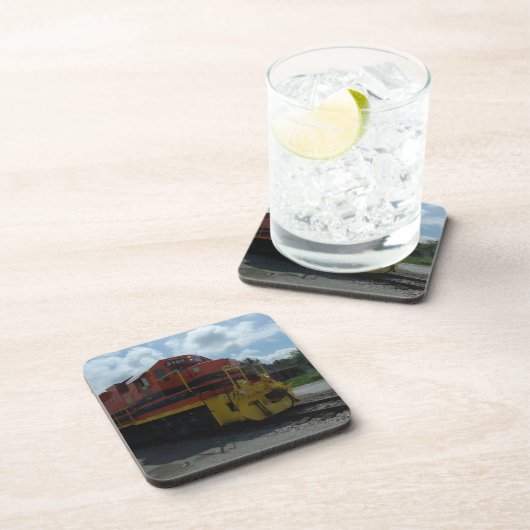 Treintrein Bier Onderzetter (Rechterzijde)