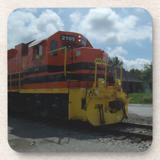 Treintrein Bier Onderzetter (Voorkant)