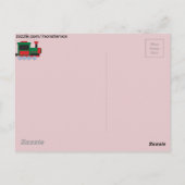 Treintrein Briefkaart (Achterkant)