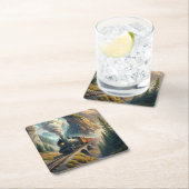 Treintrein Kartonnen Onderzetters (Insitu)