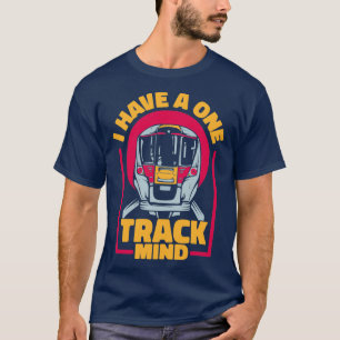 Treintrein locomotief rail 2 t-shirt
