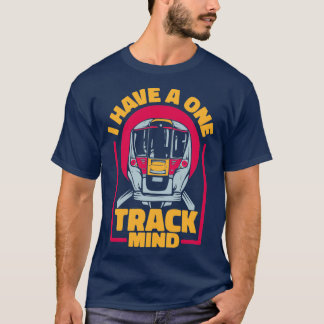 Treintrein locomotief rail 2 t-shirt