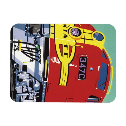 Treintrein Magneet (Horizontaal)