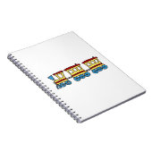 Treintrein Notitieboek (Rechterzijde)