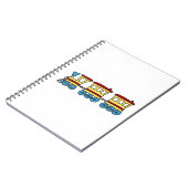 Treintrein Notitieboek (Linkerzijde)