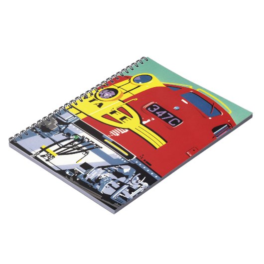 Treintrein Notitieboek (Linkerzijde)