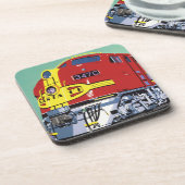 Treintrein Onderzetter (Linkerzijde)