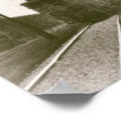 Treintrein op tractoren poster (Hoek)