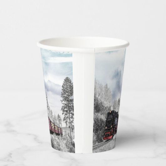 Treintrein Papieren Bekers (Rechts)