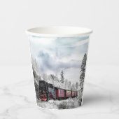 Treintrein Papieren Bekers (Voorkant)