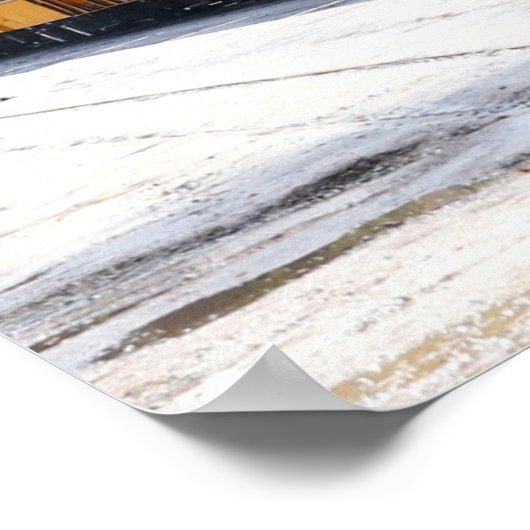 Treintrein Poster (Hoek)