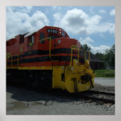 Treintrein Poster (Voorkant)