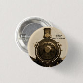 Treintrein Ronde Button 3,2 Cm (Voorkant /achterkant)