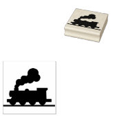Treintrein Rubberstempel (Gestempeld)