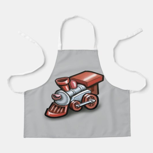 Treintrein Schort (Voorkant)