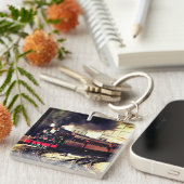 Treintrein Sleutelhanger (Voorkant Rechts)