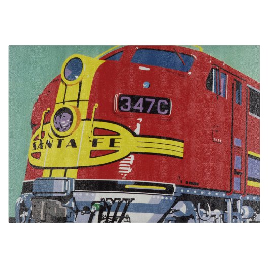 Treintrein Snijplank (Voorkant)